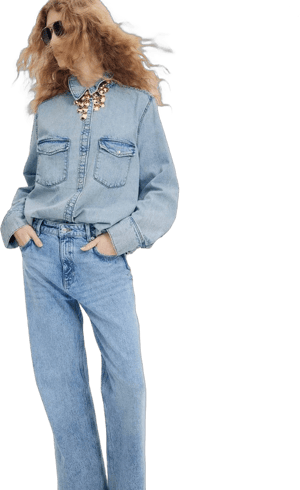 H&M Ladies Denim Shirt