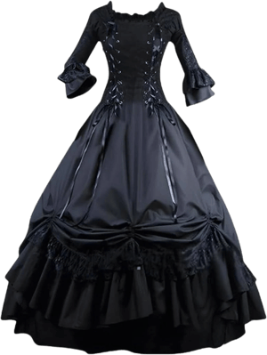 Victorian Gothic Ball Gown