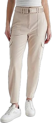 Women's Super High Waisted Belted Cargo Pant