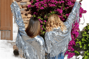 Sequin Fringe Jacket