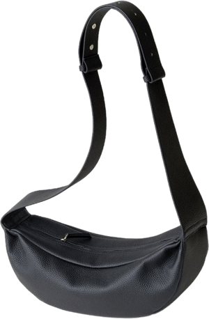 DONNAIN Women's Minimalist Genuine Leather Sling Bag