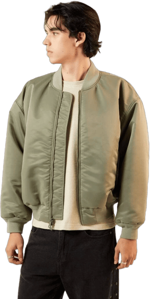 Men's Nylon Bomber Jacket