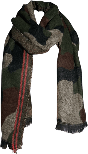 Akira Camo Nights Scarf