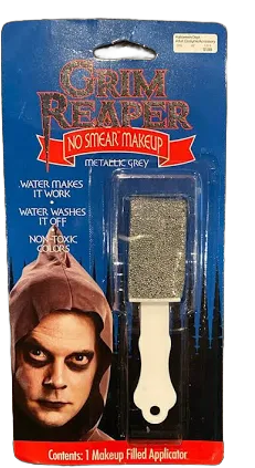 Vintage Grim Reaper Halloween Makeup. 1998 Original Package Sealed