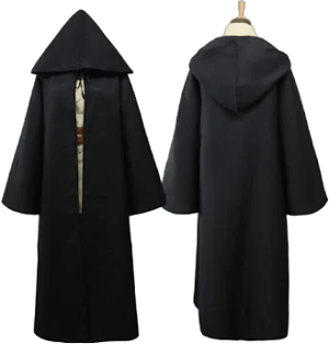 Star Wars Jedi Knight Anakin Skywalker Cloak Outfit Robe Cape