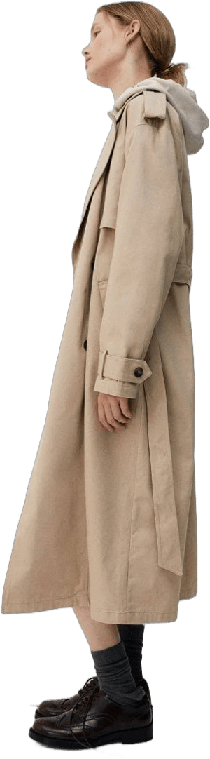 H&M Ladies Twill Trench Coat