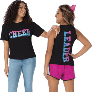 Cheerleading Company Vertical Ombre Cheerleader Tank