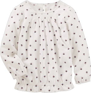 OSHKOSH B'GOSH Girls' Long-Sleeve Fashion Top