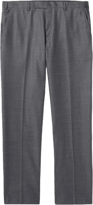 Mr P. Edward Straight-Leg Wool-Twill Trousers Men