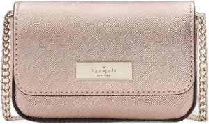 Kate Spade Kenzie Limited Edition Metallic Card Case Crossbody