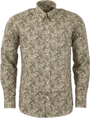 Relco Men's Paisley Button Down Shirt