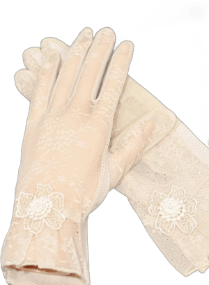 Vintage Garden Party Edwardian Victorian Lace Texting Gloves