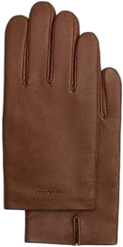 COACH Men's Leather Tech Gloves