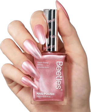 Beetles Pink Pearl Nail Polish