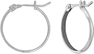 925 Sterling Silver Hoop Earrings