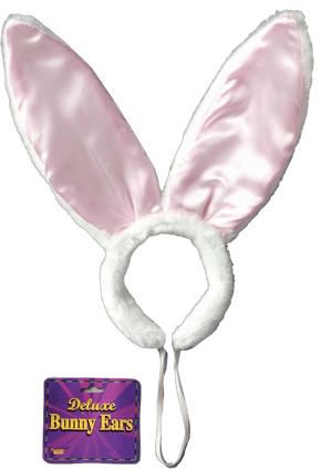 Bunny Ears Satin Plush Costume