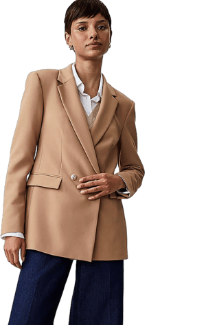 Ann Taylor Women's Petite Crosby Twill Blazer