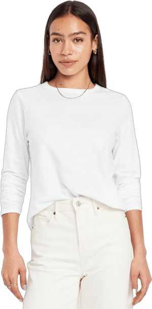 Old Navy Women's Everywear Long-Sleeve T-Shirt