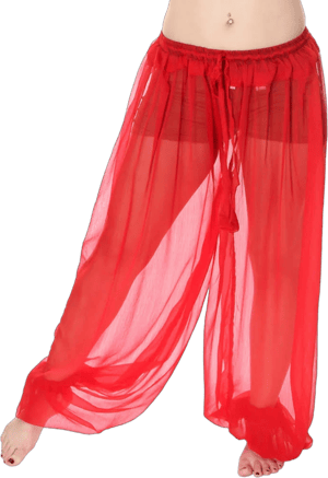 Chiffon Harem Pants