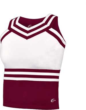 Omni Cheer Chasse Classic Sweet Heart Shell Top