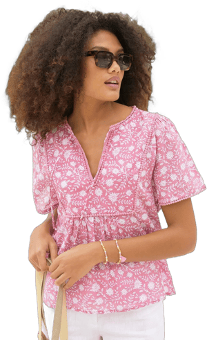 Aspiga Ladies Sustainable Kezhia Floral Blouse