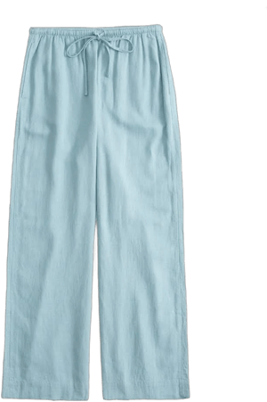 Abercrombie & Fitch Women's Linen Blend Pull-On Pants