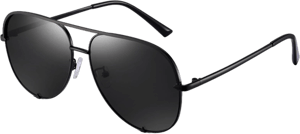 EYERNO Mirrored Aviator Sunglasses