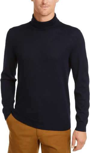 Club Room Men's Merino Wool Blend Turtleneck Sweater