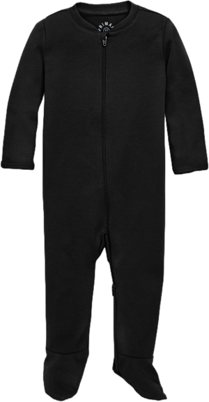 Baby Organic One Piece Zip Footie Pajamas