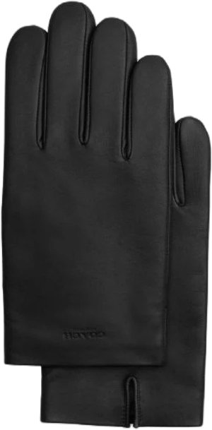 Coach Men's Leather Tech Gloves