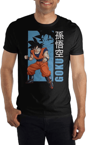 Bioworld Dragon Ball Z Son Goku T-shirt Men's Tee shirt