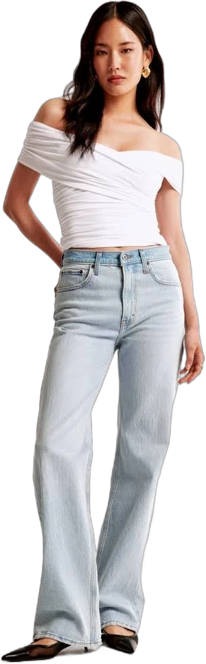 Women's Abercrombie & Fitch High Rise 90s Relaxed Jean