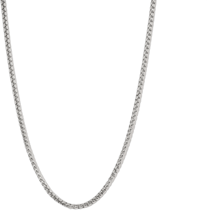 Mejuri Round Silver Chain Necklace