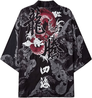 Japanese Dragon Kimono Robe