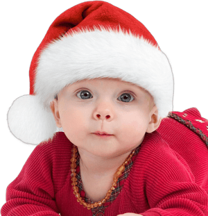 Kids Christmas Plush Santa Hat