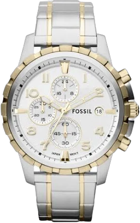 Men's Fossil Dean Steel Chronograph Watch FS4795