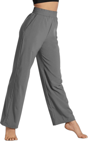 Woven Tech Wide Leg Pants