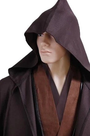 Star Wars Anakin Skywalker Cosplay Costume Uniform Brown