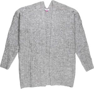 RuffleButts Women's Cozy Knit Open Cardigan