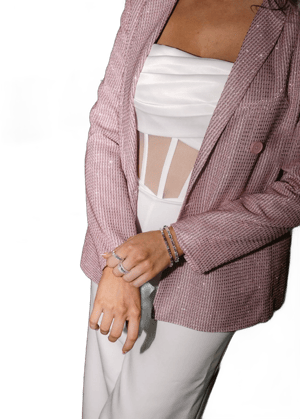 SALE The Barbie Blazer in Light Pink