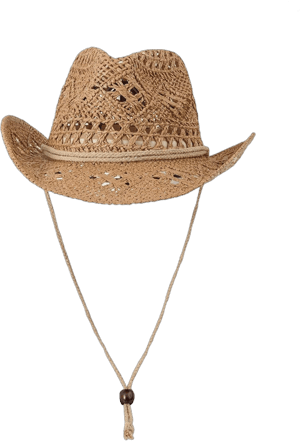 Verdusa Women's Boho Straw Cowboy Hat