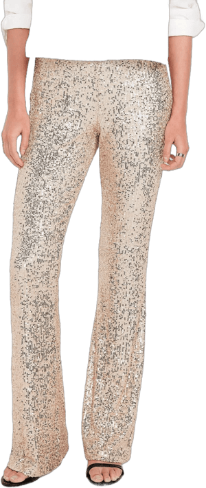 Old Navy Women's High-Waisted Sequin Flare Pants