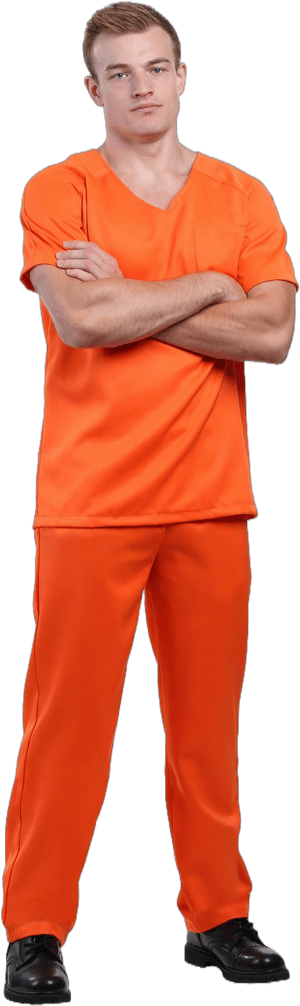 Men's Prisoner Costume