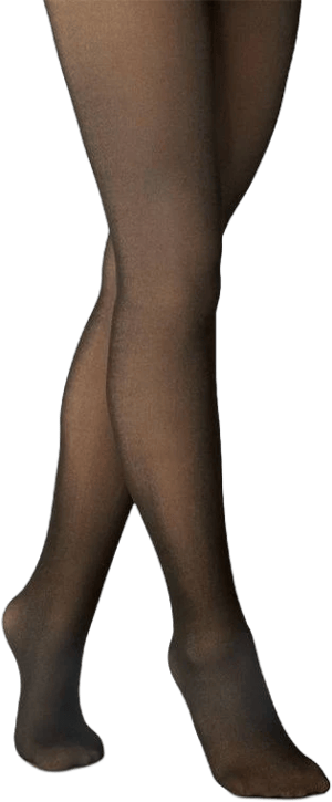 A New Day Women's Flat Knit Sheer Illusion Fleece Lined Tights