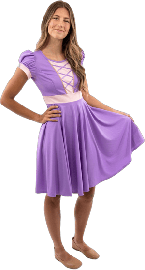 Little Adventures Rapunzel Twirl Princess Dress-Up Costume