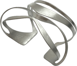 Silver Cyborg Cuff Bracelets Aleksandra Przybysz Pistachios