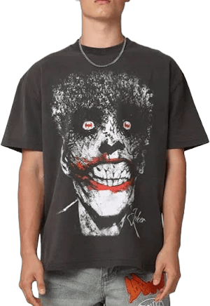 American Thrift x DC Batman The Joker Smile Heavyweight T-Shirt