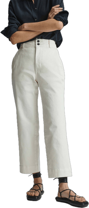 Everlane Women's Organic Straight-Leg Pants