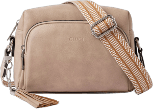 Crossbody Purses for Women Vegan Leather Crossbody Bags with Adjustable Wide Strap