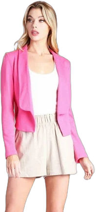 Barbie Pink Southern Accent Blazer Women's